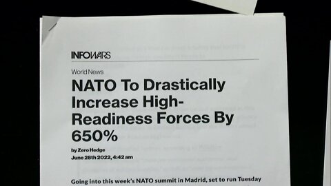 NATO Readies For War