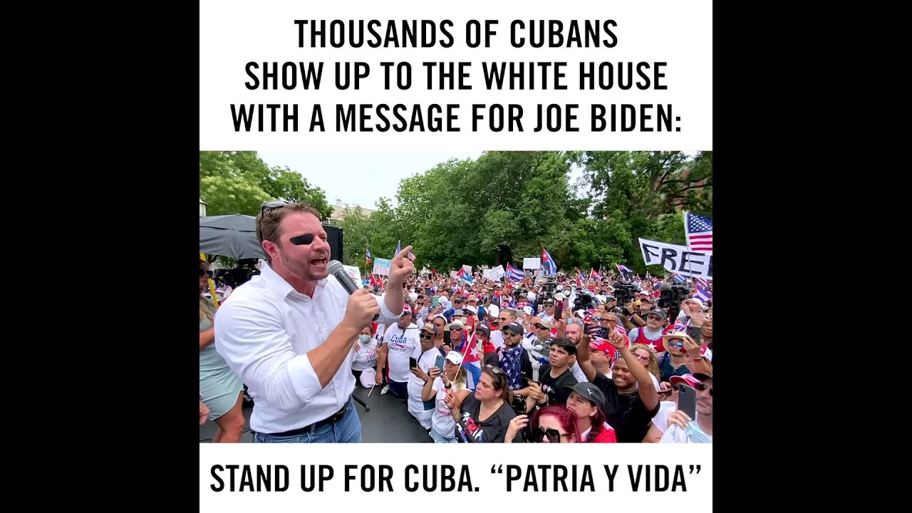 Dan Crenshaw & Thousands More Stand Up For Cuba