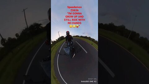Kawasaki ZX6R SPEEDEMONZX636 "I'mma GROW UP..."#shorts #motorcycle #bikelife