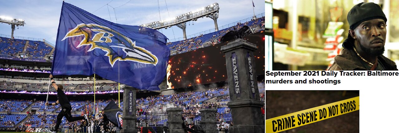 Baltimore Pays TRIBUTE to Michael K. Williams w/ OMAR at Ravens NFL Game, Fix Issues Don't Praise Em