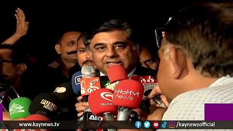 نگران وزیر پلانگ گوہر اعجاز کی میڈیا سے گفتگو