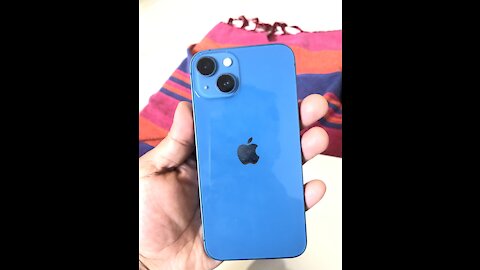 The first iphone13 in the world