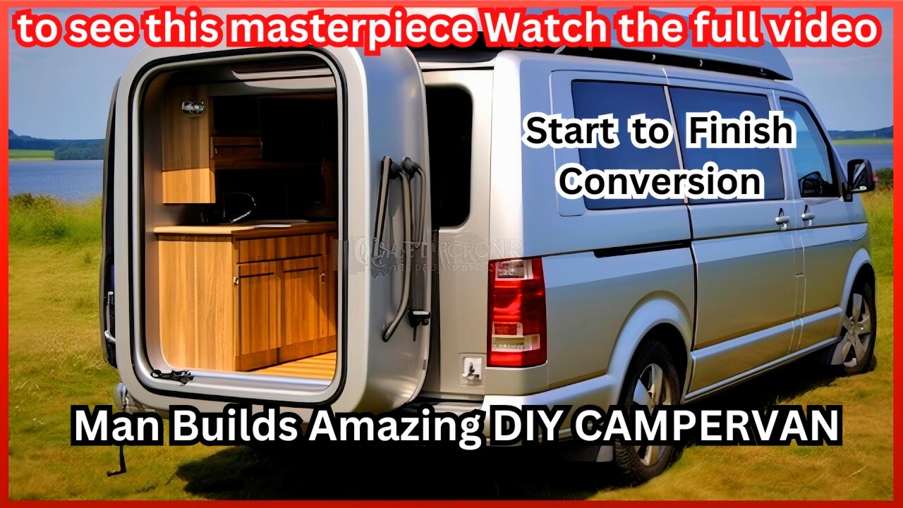 Man Builds Amazing DIY CAMPERVAN Start to Finish Conversion by @murattuncer