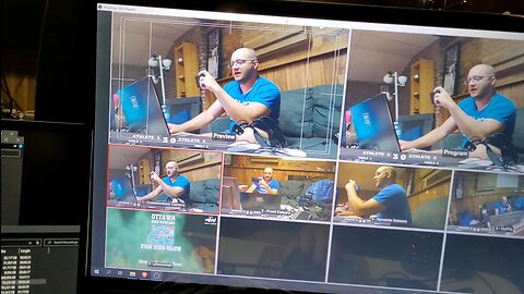 Sneak peek at the production setup for our June 8th PPV!!!