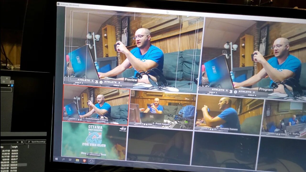 Sneak peek at the production setup for our June 8th PPV!!!