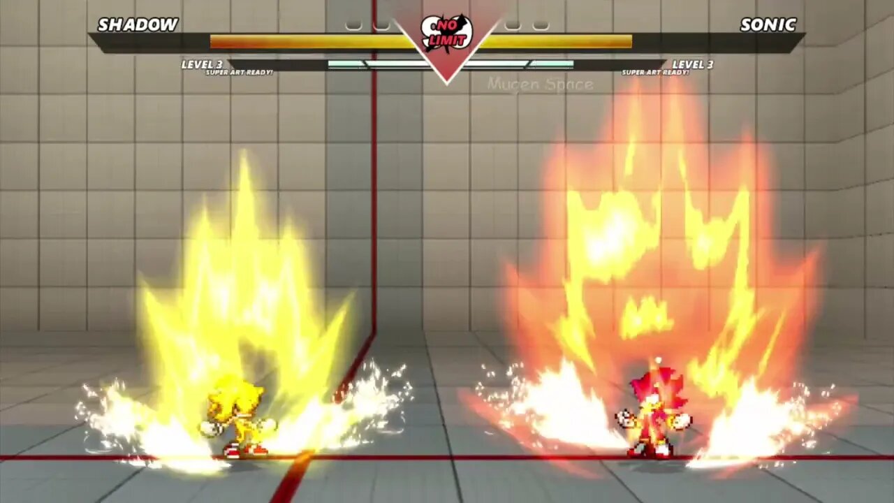 Shadow VS Sonic & Amy Rose I Sonic Battle Mugen