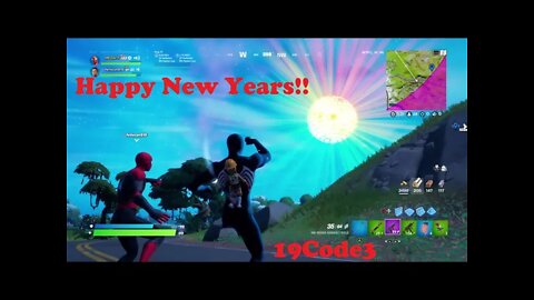 Fortnite New Years Celebration Event!!!