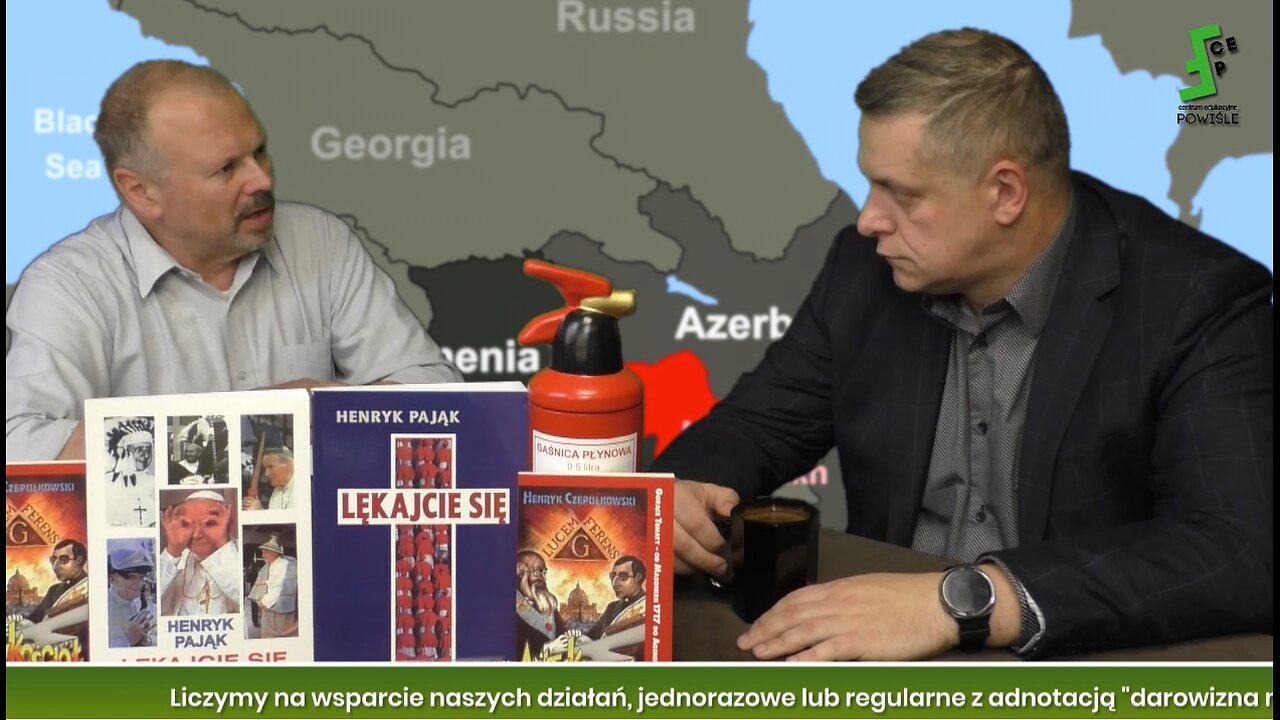 Arkadiusz Miksa: Dramat współczesnej ARMENII - zaproszenie na wykład prof. TRAJDOSA w poniedziałek 20.05 o godz. 19.00