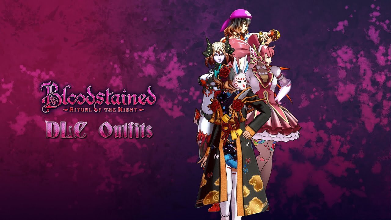 Bloodstained: Ritual of the Night Miriam's DLC Outfits Gameplay (PC)