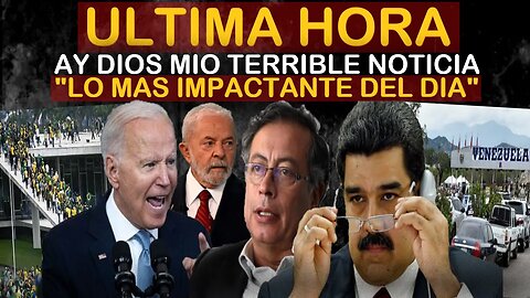 🔴SUCEDIO HOY! URGENTE HACE UNAS HORAS! MIRALO ANTES QUE LO BORREN - NOTICIAS VENEZUELA HOY