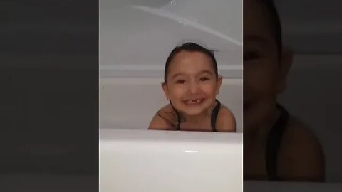 Tasha Digs for Treasure in the Bath