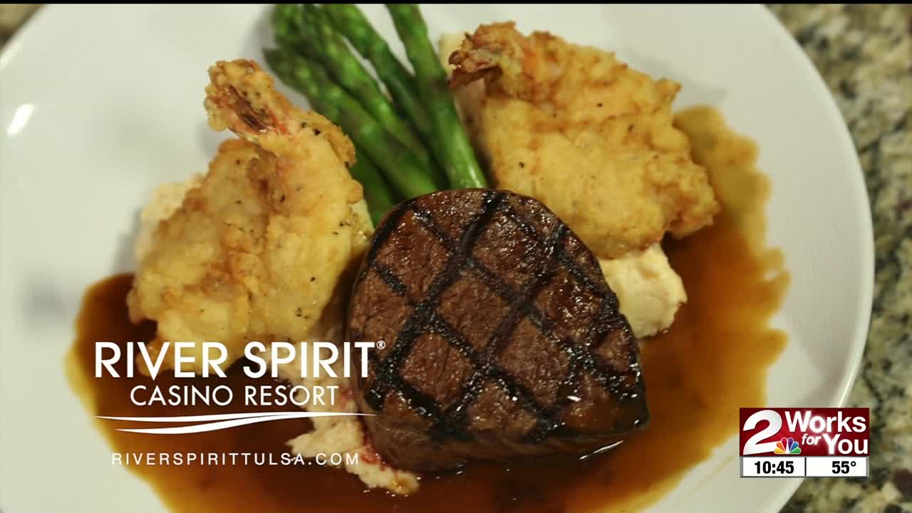 In the Kitchen with Fireside Grill: Beef Tenderloin and Fried Shrimp with Grits