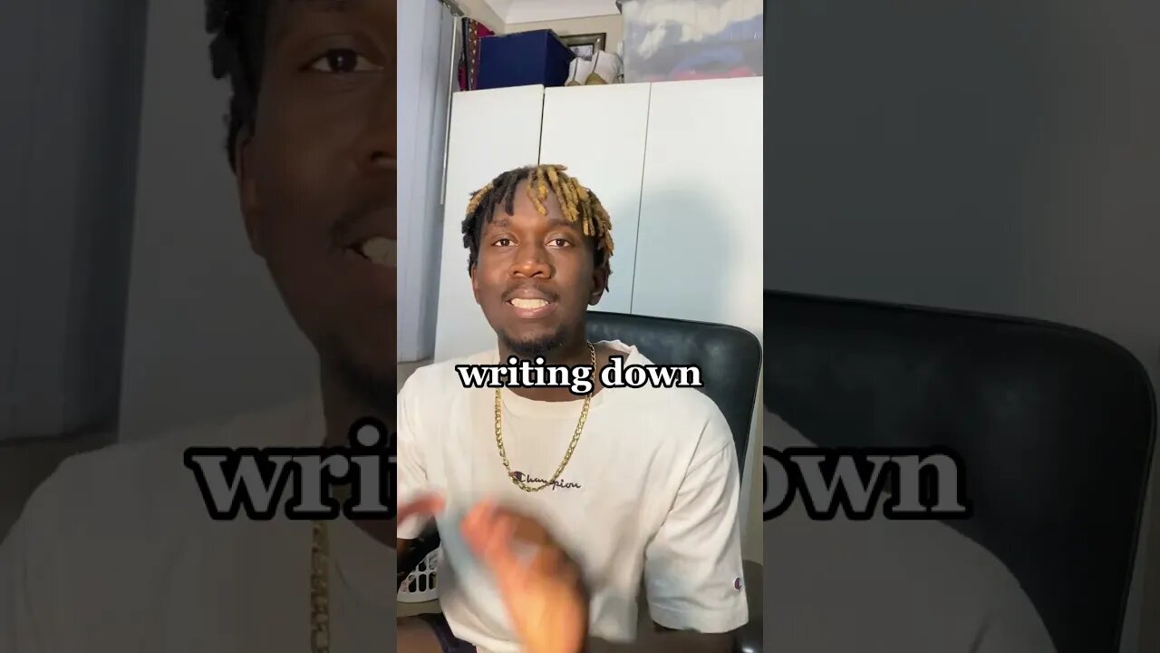 3 Things That'll change your life