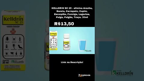 KELLDRIN SC 25 - elimina Incetos 30ml #shorts