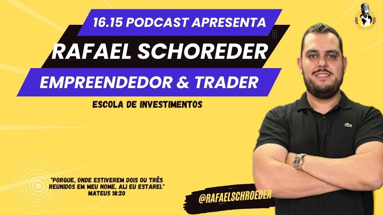 RAFAEL SHOREDER - ESCOLA DE INVESTIMENTOS , TRADER E EMPREENDEDOR !