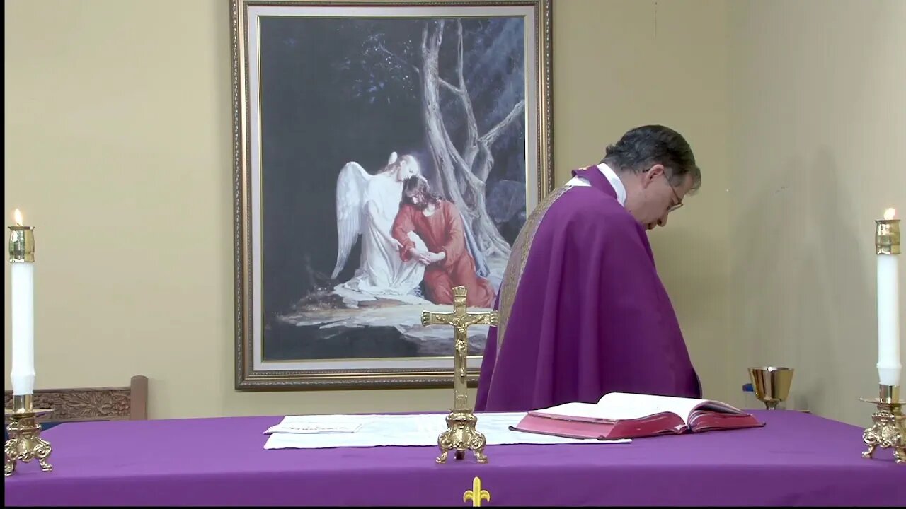 Live Daily Mass with Fr. Frank Pavone for Wednesday of the Second Week of Lent