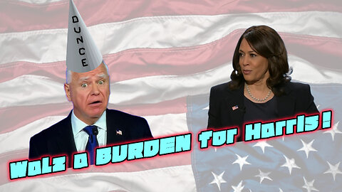 Walz a BURDEN for Harris! Port Strike OVER!