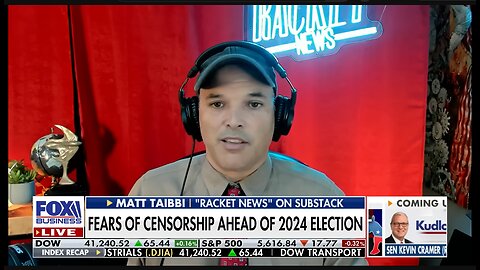 Censorship has been adopted by the political left: Matt Taibbi