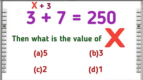 Let's to go back to school age. || Find the value of X.
