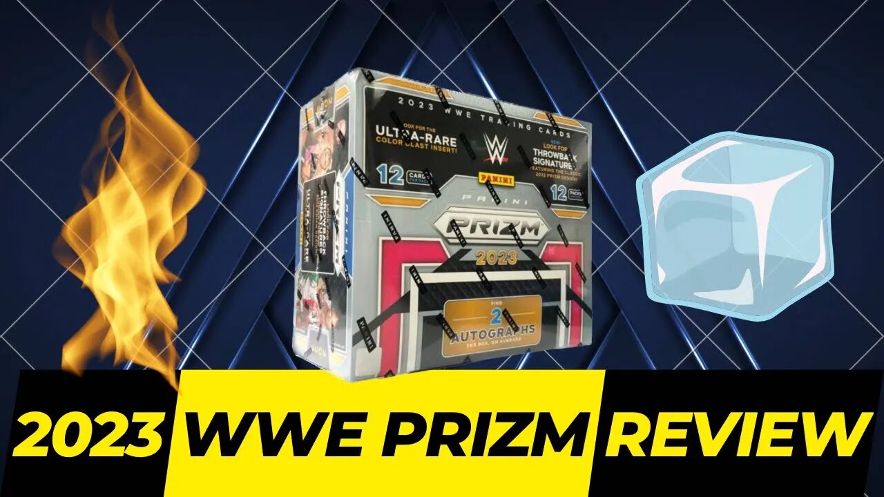 Unboxing WWE Prizm 2023 Hobby Box