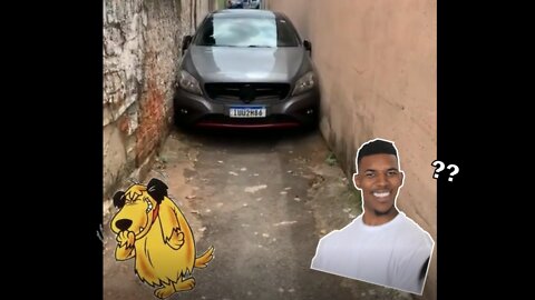 My friend said get on the next street, it's narrow, but you can get through! Trust me!