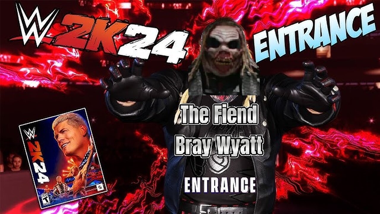 WWE 2k24 The Fiend Bray Wyatt Final Form Entrance