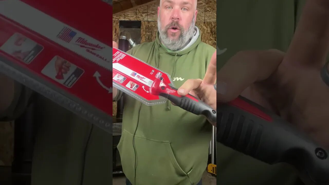 #miwaukeetools FOLDING SAWZALL KNIFE #toolreview #milwaukeetool #handyman #homedepot