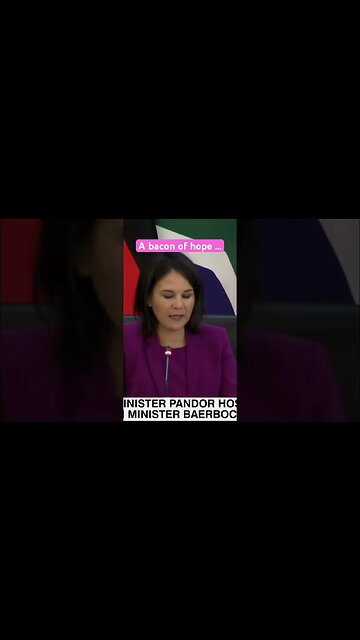 Baerbock: A bacon of hope 🥓