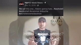 ARCHIVE: 10 2019 HORROR MASK NEWS ON FB of @Ernie Shell ⚡️🐅