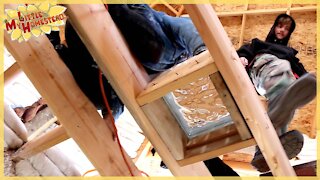 Basement Natural Light & Airflow | Underground Earthbag Building | Weekly Peek Ep75