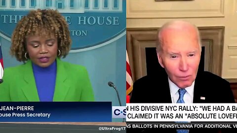 White House Press Secretary: Biden was not calling Trump supporters garbage. What did Biden say?