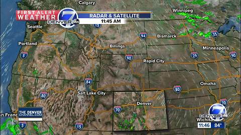 Smoky skies and warm temps for Labor Day