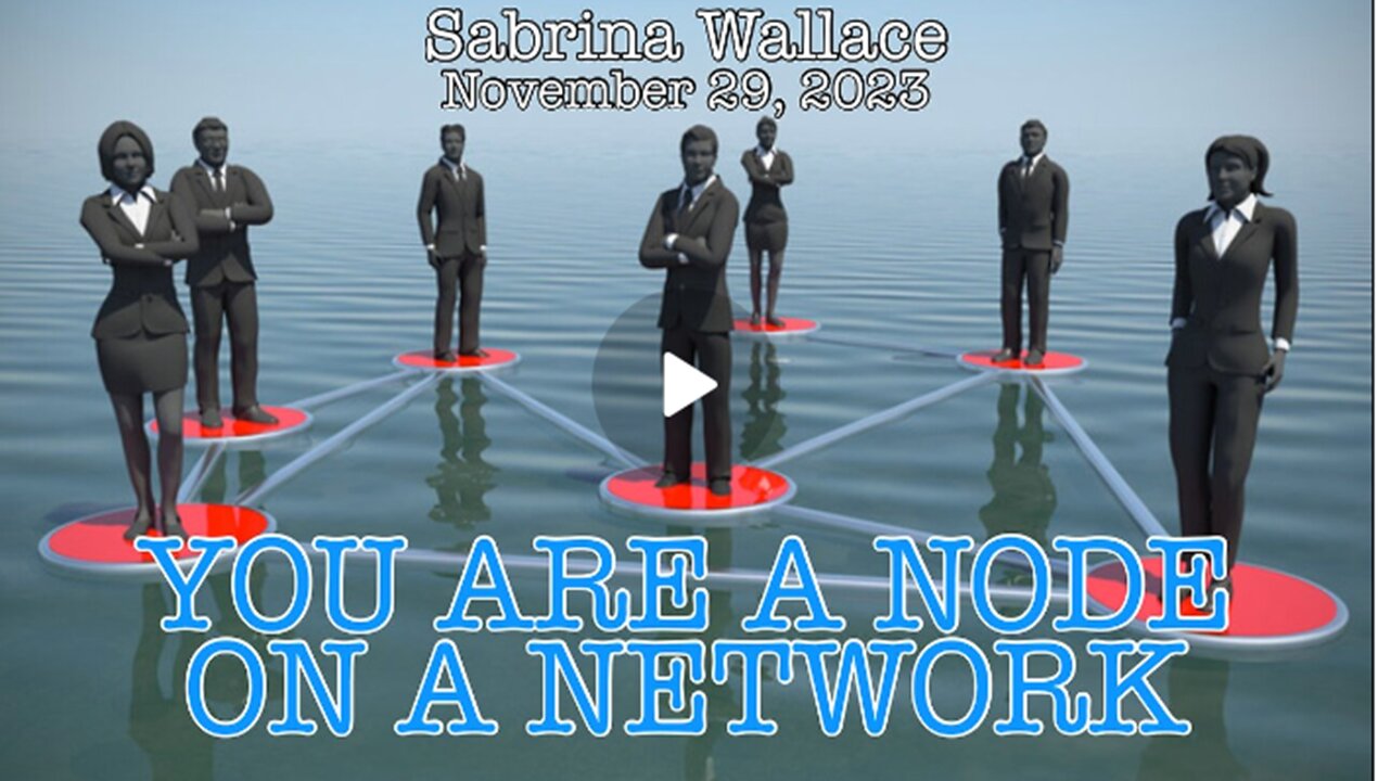 You Are A Node On A Network| Sabrina Wallace