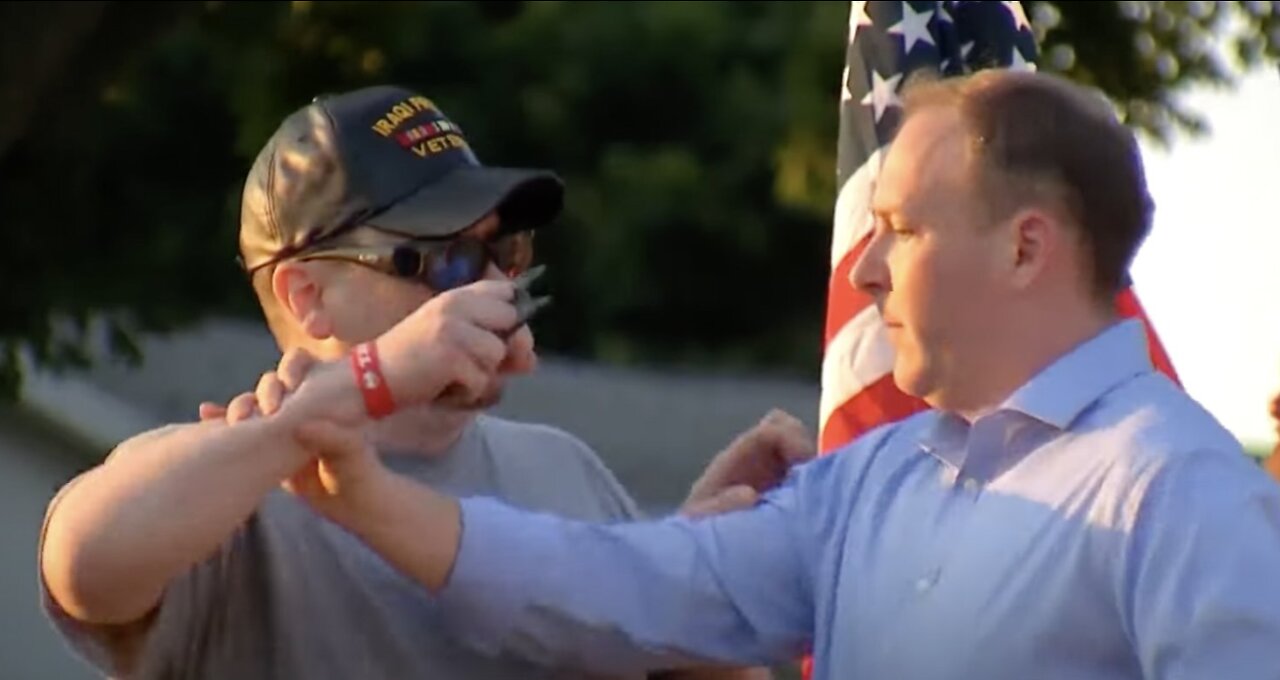 Blade-Wielding Man Rushes Event Stage To Attack Republican Rep. Lee Zeldin In New York