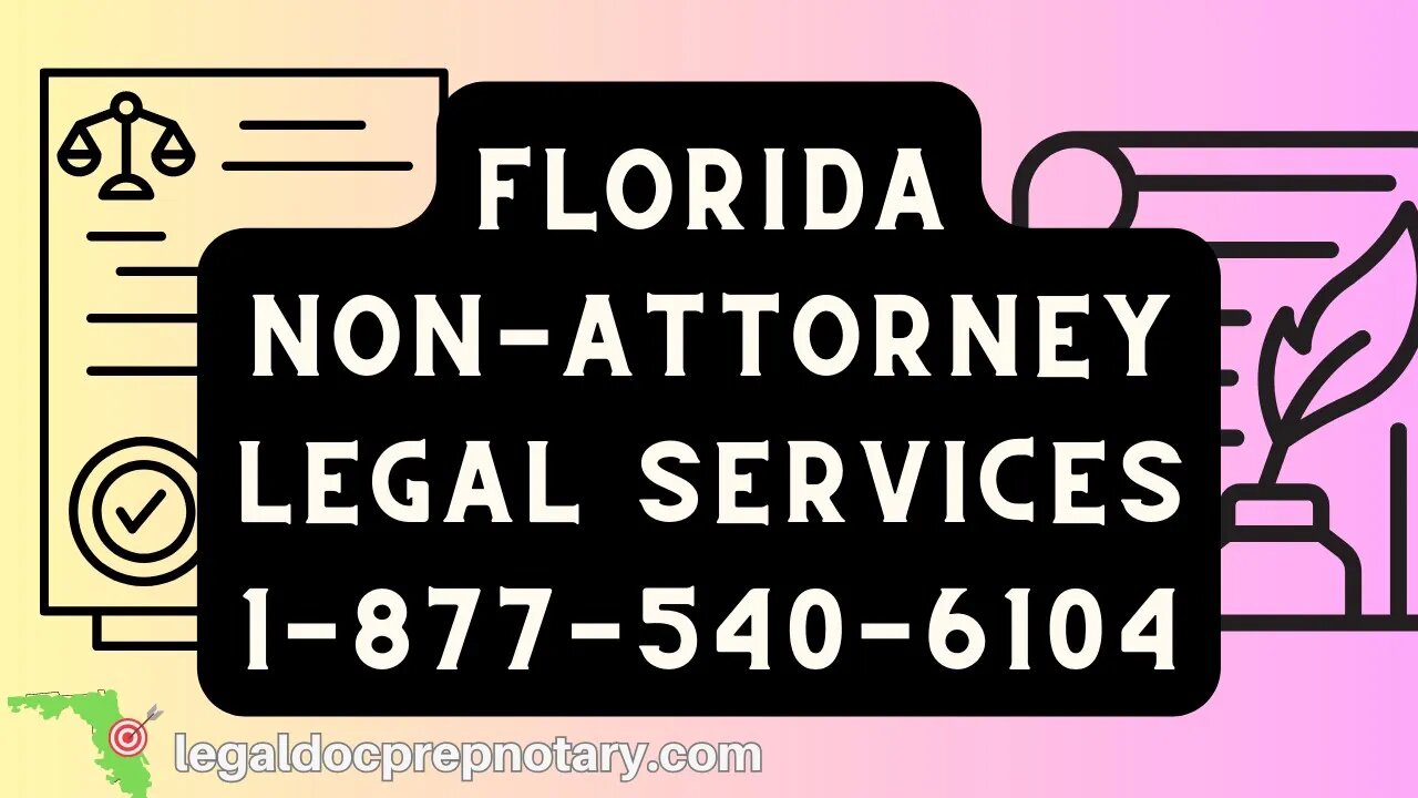 Hallandale FL Quitclaim | Power Of Attorney & Notarization. Non-Attorney Legal Service