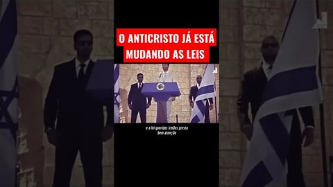 O ANTICRISTO JÁ ESTÁ MUDANDO AS LEIS! #shorts
