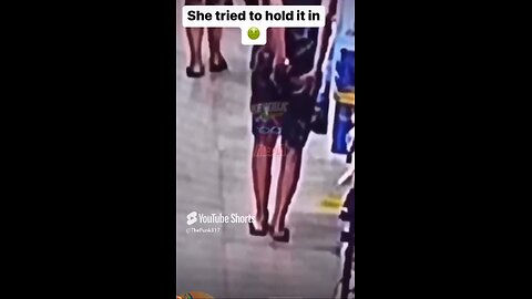 Woman poops on herself inside the mall