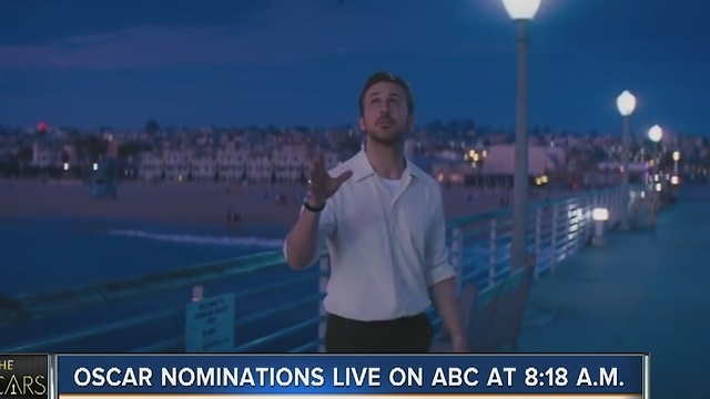 Oscar nominations live on ABC at 8:18AM