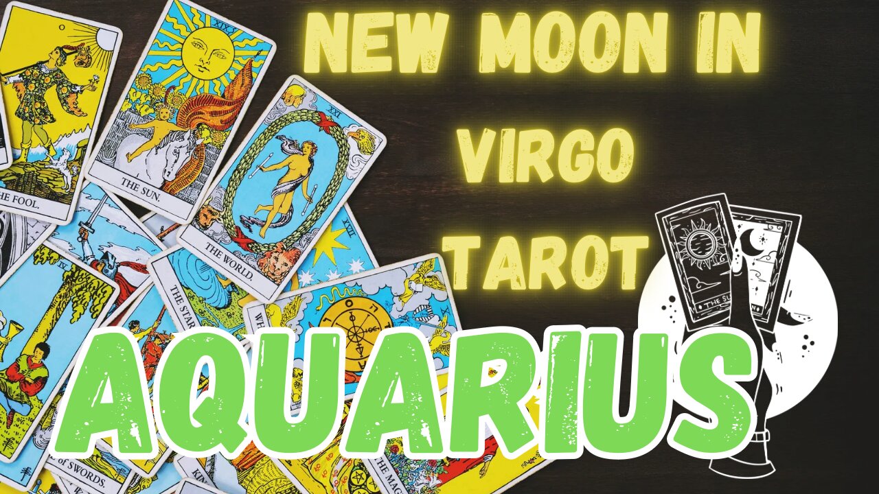 AQUARIUS ♒️- New Moon in Virgo tarot reading #aquarius #tarot #tarotary