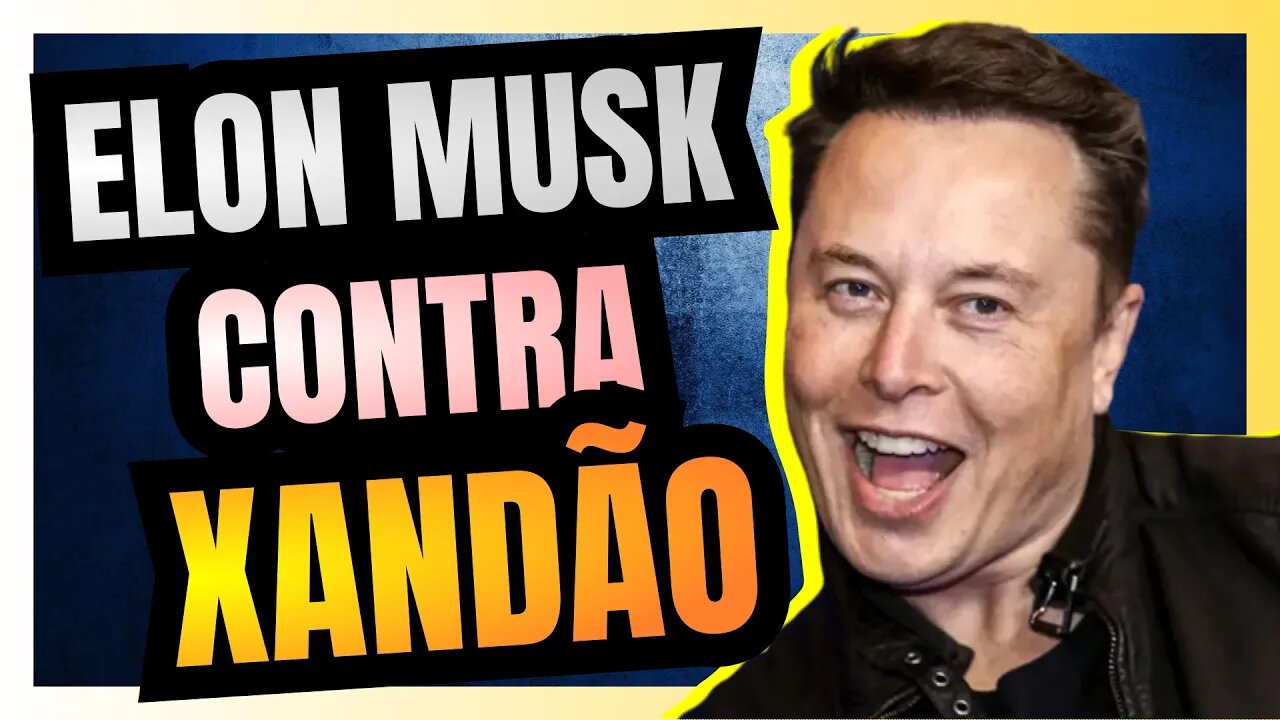 ELON MUSK, o GIGA CHAD, fala mal do ALEXANDRE DE MORAES e faz pouco caso dos burocratas brasileiros