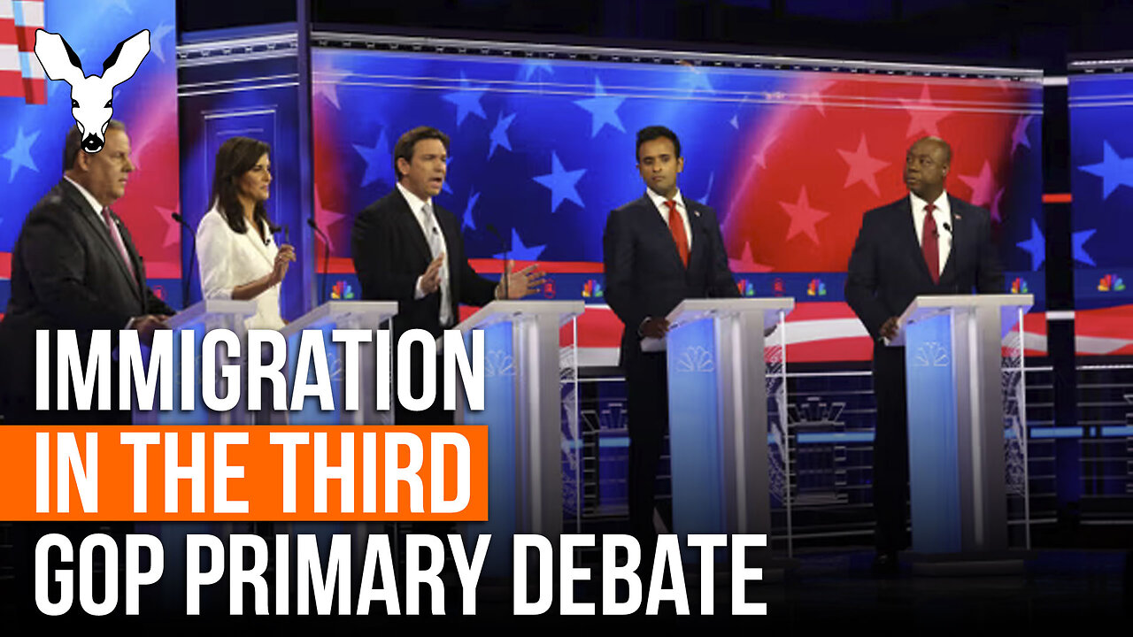 What Was Said About Immigration at the 3rd GOP Debate | VDARE TV