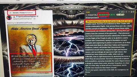 Trump ReTruths. Stormy Joe 🔥🇺🇸🐸