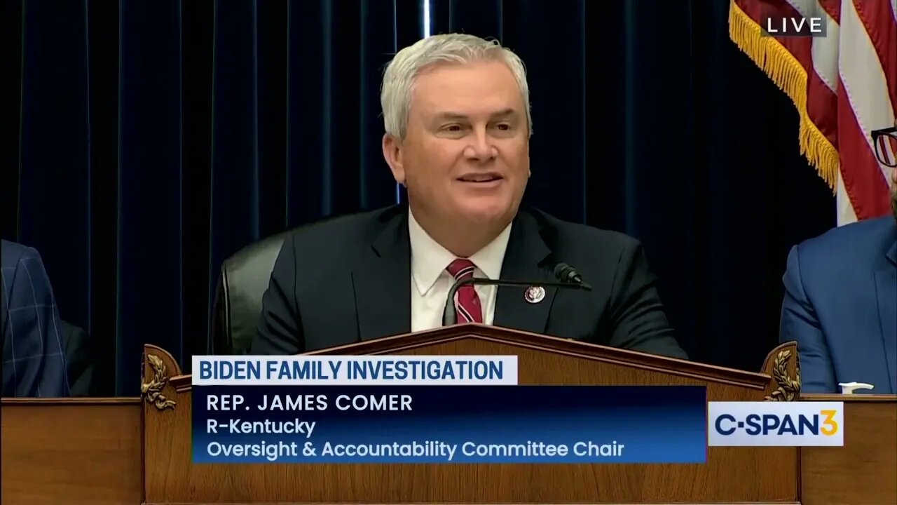 Rep. Comer Opening Statement on Biden Family Corruption