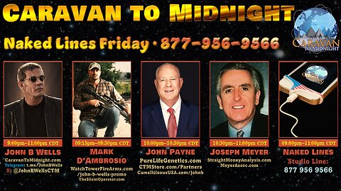 Naked Lines Friday - John B Wells LIVE