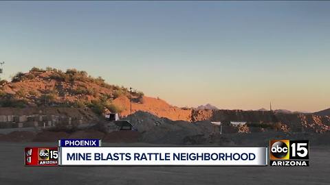 Mine blasts irking north Phoenix homeowners
