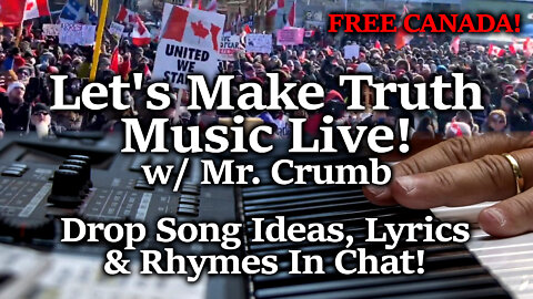 Making Music Live With Mr. Crumb & Commenters: Ottawa, Australia, Fauci & More