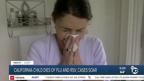 Flu,RSV continue surging across San Diego