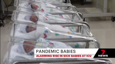 7News: Babies born during the pandemic are ending up in intensive care units