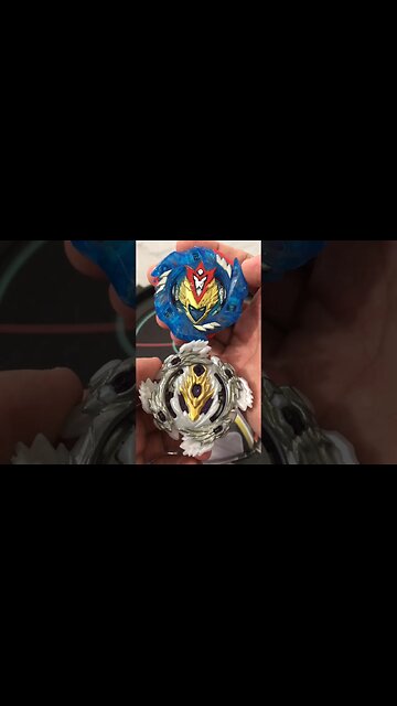 LUINOR VS VALKYRIE (batalha de beyblade) #beyblade #beybladeburst #batalhadebeyblade
