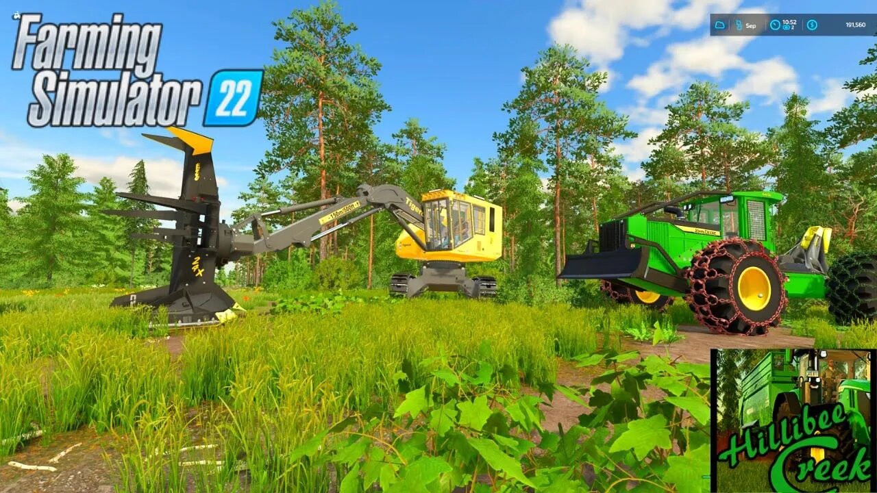 FS22 logging Hillibee Creek | Cutting first Tract